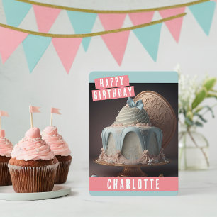 Princess Birthday Card Feiertagskarte