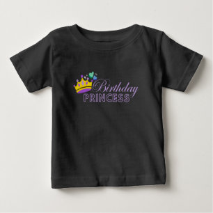 Princess Birthday Celebration Baby T-Shirt