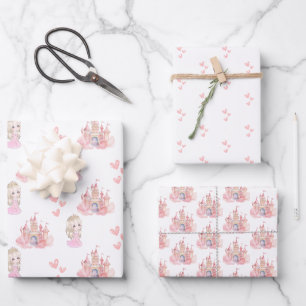 Princess Birthday Party Geschenkpapier Set