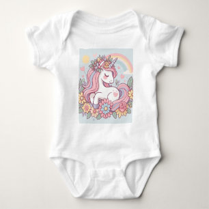 Princess Blossom Baby Strampler