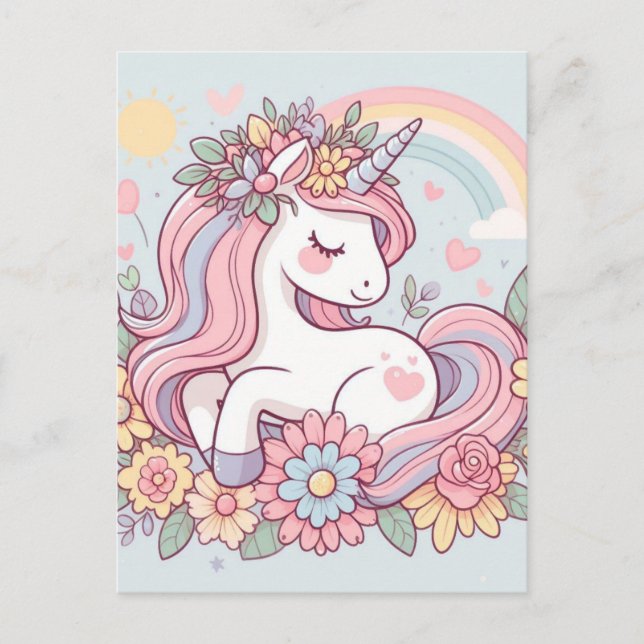 Princess Blossom Postkarte (Vorderseite)