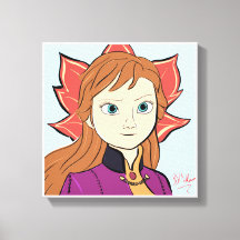 Princess Canvas Print Wall Art