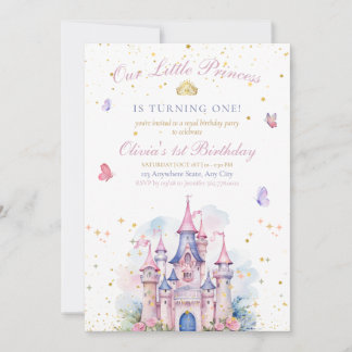 Princess Castle Girl Birthday, Prinzessin 1ST Birt