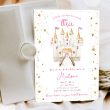 Princess Castle Magical Girl 3rd Third Birthday