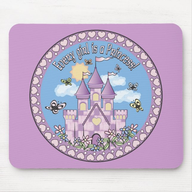 Princess Castle Mousepad (Vorne)