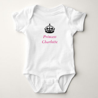Princess Charlotte Baby Bodysuit Baby Strampler
