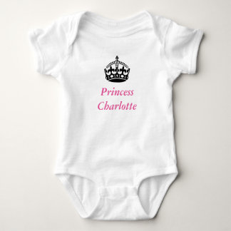 Princess Charlotte Baby Bodysuit Strampler