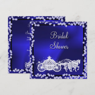 Princess Coach & Pferde Brautparty Einladung