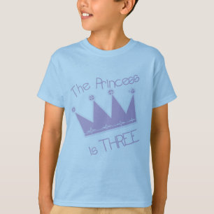 Princess Crown 3e Anniversaire Tshirts et cadeaux