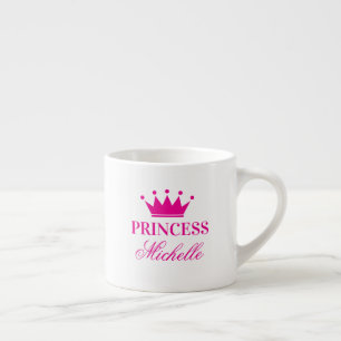 Princess Crown Personalisierter Espresso-Becher Espressotasse