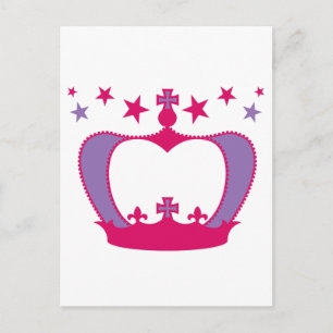 Princess Crown Postkarte