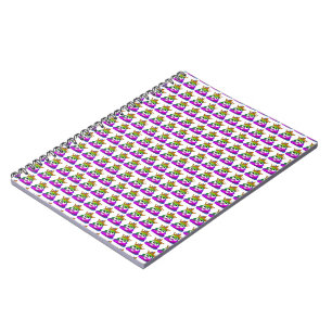 Princess Crown Rainbow Emoji Kackte Notizblock