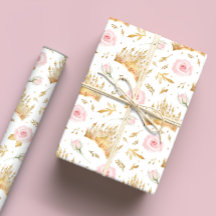 Princess Crown Wrapping Paper - Märchengeburt