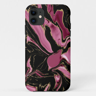 Princess Cut Paradise Alcohol Ink iPhone Case