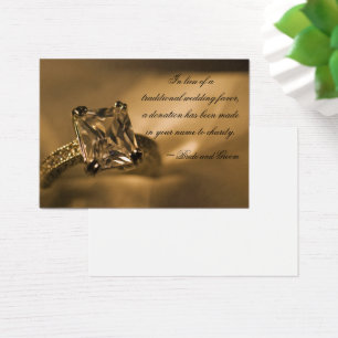 Princess Diamond Ring Mariage Charity Favoriser Ca