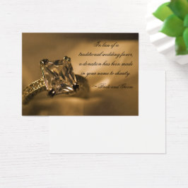 Princess Diamond Ring Wedding Wohltätigkeit Fevor 