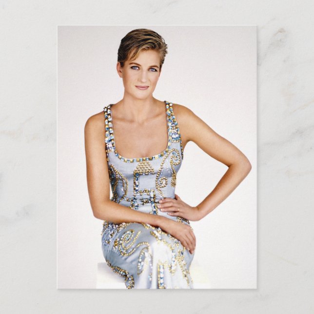 Princess Diana 1991 Postkarte (Vorderseite)