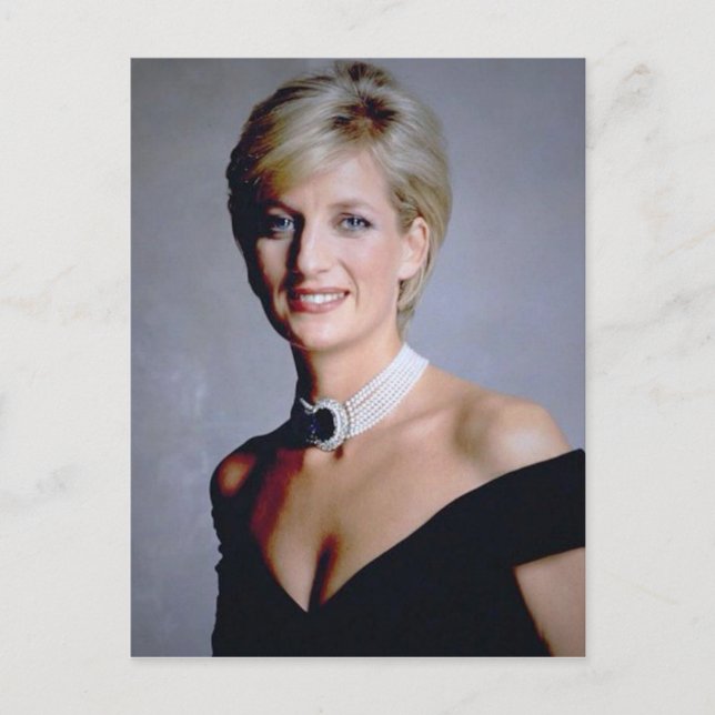 Princess Diana 1997 Postkarte (Vorderseite)