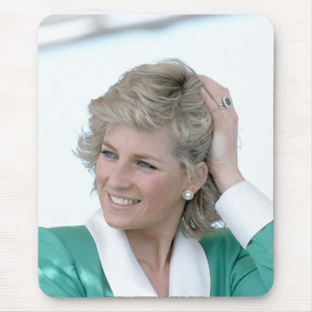 Princess Diana Australia 1988 Mousepad (Vorne)