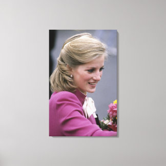 Princess Diana Ealing 1984 Leinwanddruck