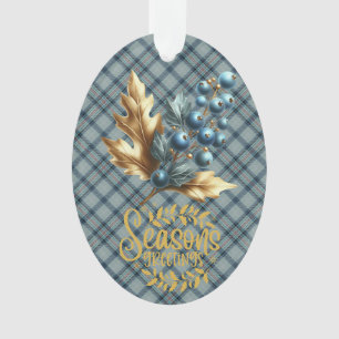 Princess Diana Gedenk-Schottischer-Tartan-Weihnach Ornament