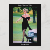 Princess Diana in diesem "Rachekleid"