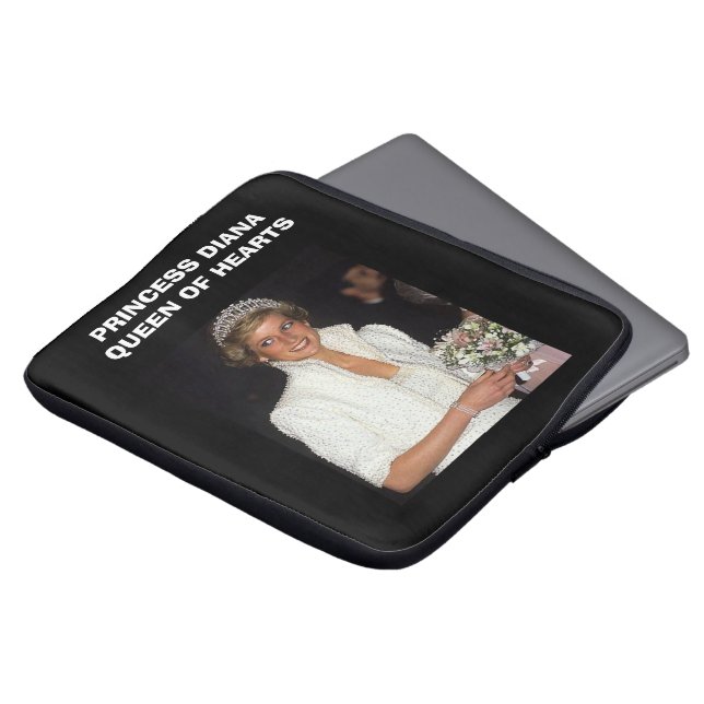 PRINCESS DIANA Königin des Herzens Laptopschutzhülle (Vorne Oben)