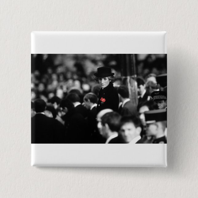 Princess Diana - Poppy Button (Vorderseite)