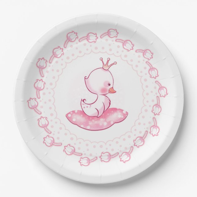 Princess Duck Pappteller (Vorderseite)