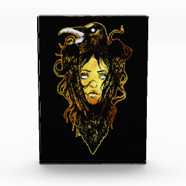 Princess Embraced by a Crow Fotoblock