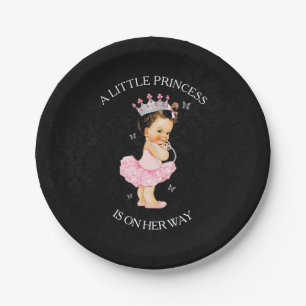 Princess Es ist ein Girl Baby Duwer Teller