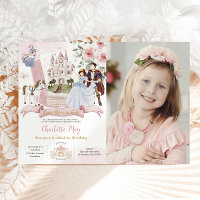 Princess Fairytale Book Once upon the Time Birthda