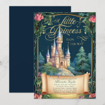 Princess Fairytale Castle Deko Baby Girl Dusche