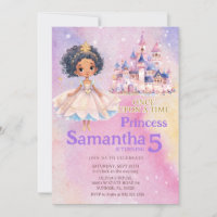 Princess Girl Castle Afrikanischer Amerikaner Gebu