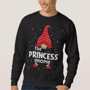 Princess Gnome Familie Matching Weihnachten Funny Sweatshirt