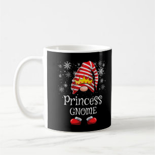 Princess Gnome Girls Kinder Weihnachten Matching Kaffeetasse