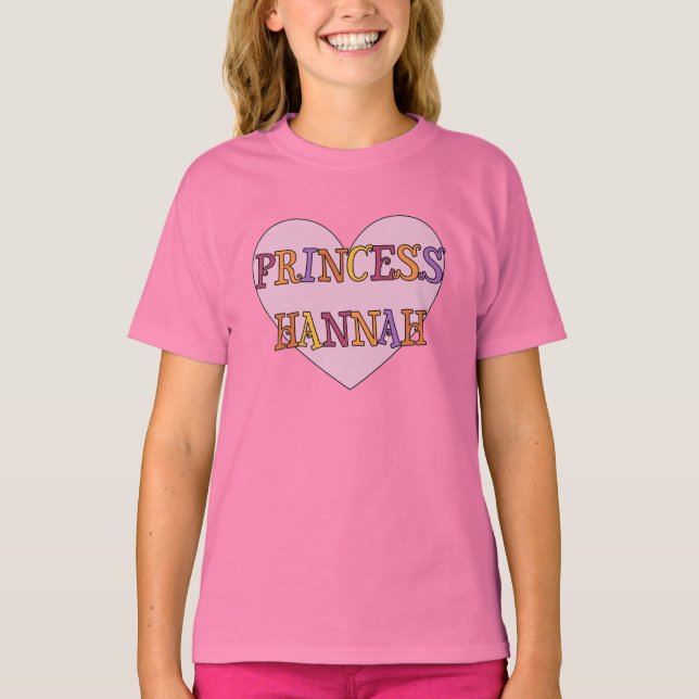 Princess Hannah T-Shirt (Vorderseite)
