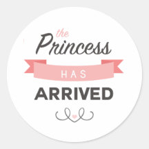 Princess hat Babyduschkleber angekommen