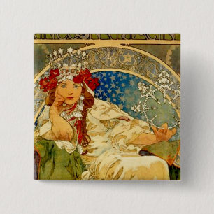 Princess Hyacinth Button