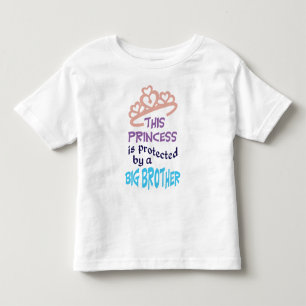 Princess ist geschützt kleinkind t-shirt