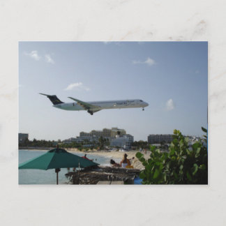 Princess Juliana Airport Postcard Postkarte