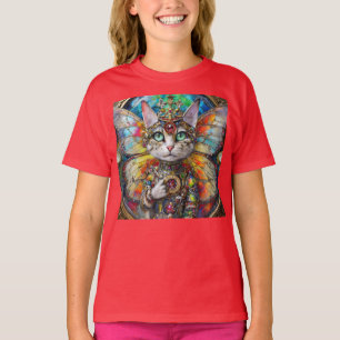 Princess Kitty Cat of the Butterfly Wing Brigade T-Shirt