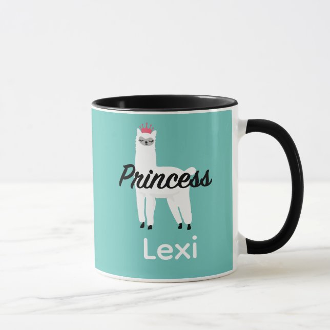 Princess Lama Design - Combo-Tasse Tasse (Rechts)