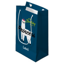 Princess Lama Design - Geschenktasche - Klein