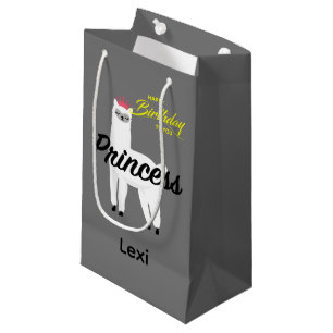 Princess Lama Design - Geschenktasche - Klein Kleine Geschenktüte