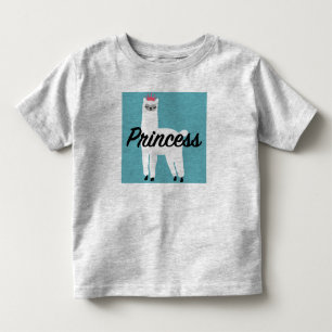 Princess Lama Design - Kleinkind Fine Jersey T - S T-shirt