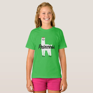 Princess Lama Design - T-shirt Girls Jersey