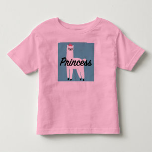 Princess Lama Design - T-shirt Toddler Fine Jersey