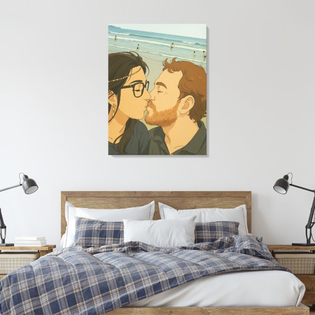 Princess-Liebe Leinwanddruck (Insitu (Schlafzimmer))