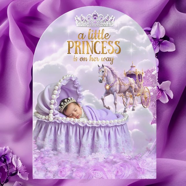 Princess Lila Baby Shower Horriage Einladung (Von Creator hochgeladen)
